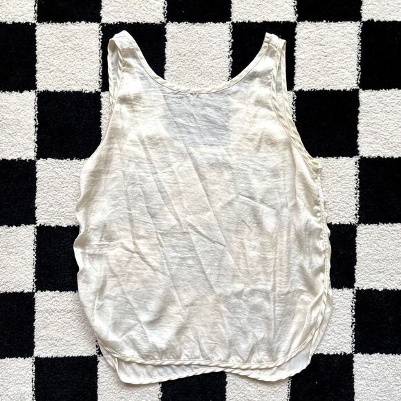 Pull & Bear Cream Slip Tank M - Picture 1 of 3